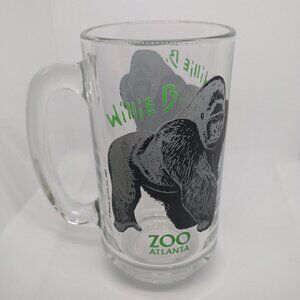 Willie B Vintage Tumbler Glass Advertising Willie B from The Atlanta,nGA Zoo